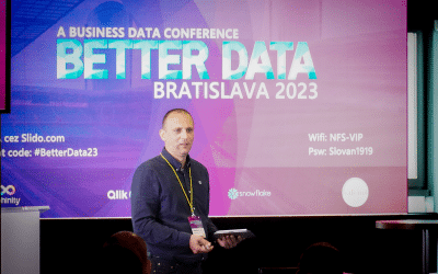 Better Data 2023: The largest Slovak conference on business data utilization.